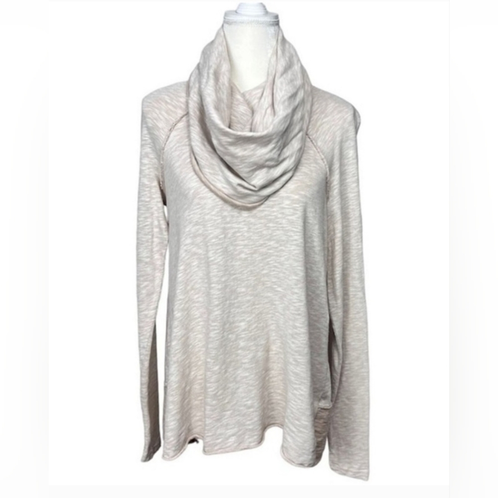 FREE PEOPLE BEACH Cocoon Cowl Neck Two Body Pullover Top - Picture 6 of 8
